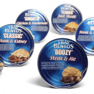 Fray Bentos packaging redesign