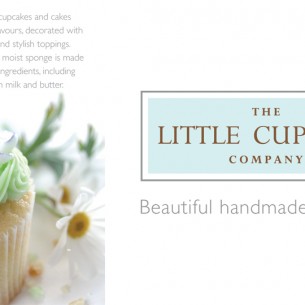 The Little Cupcake Company. Cambridge design agency, Cambridge photography, illustration, typography, Cambridge print, design, packaging, photography, advertising, printed materials, website design, 3D animation.