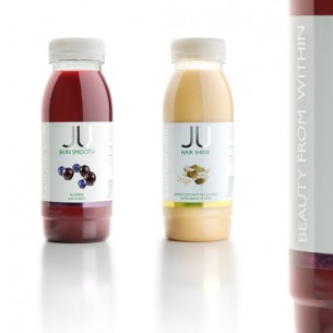 New Covent Garden Foods - Ju drinks. Cambridge design agency, Cambridge photography, illustration, typography, Cambridge print, design, packaging, photography, advertising, printed materials, website design, 3D animation,