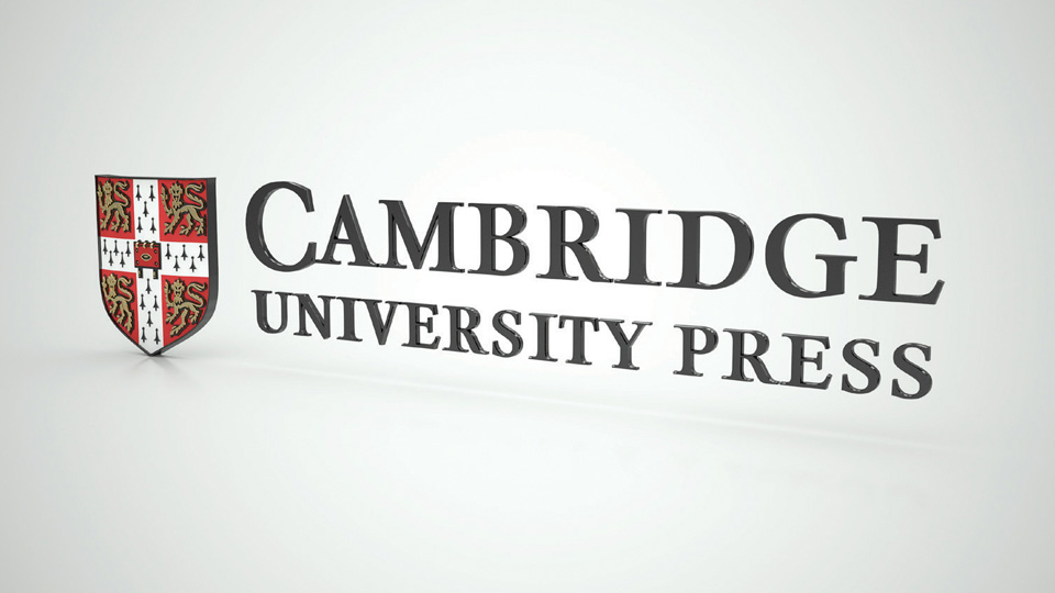 Cambridge University press. Cambridge design agency, Cambridge photography, illustration, typography, Cambridge print, design, packaging, photography, advertising, printed materials, website design, 3D animation.