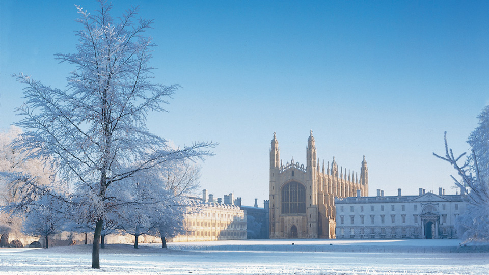 Kings College Cambridge postcard images