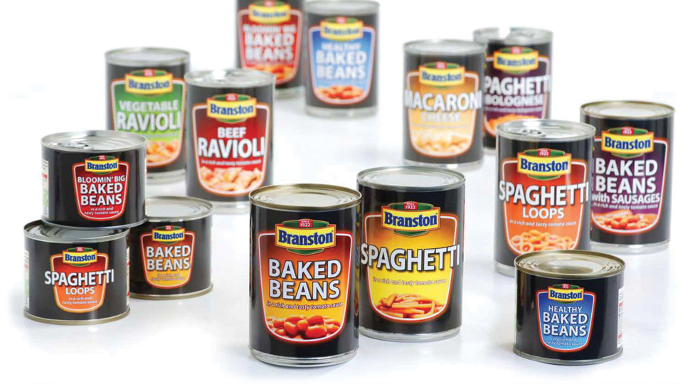 Branston product graphic design